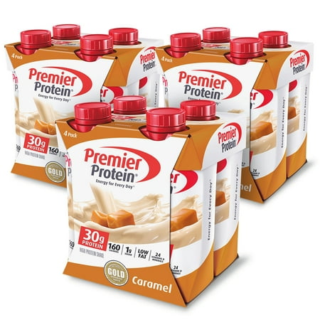Premier Protein Shake, Caramel, 30g Protein, 11 Fl Oz, 12 (Best Lean Protein Shake)