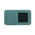 thumbnail image 2 of Fnochy Car Sunglass Holder Universal Fit Visor Organizer Premium Suede Leather Multifunctional Storage for Glasses Cards Masks Tickets Easy Install Car Accessories Durable Design, 2 of 6