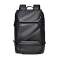 thumbnail image 1 of Mochila para ordenador portátil para hombre, bolso de hombro informal ligero para negocios, senderismo al aire libre Negro, 1 of 9