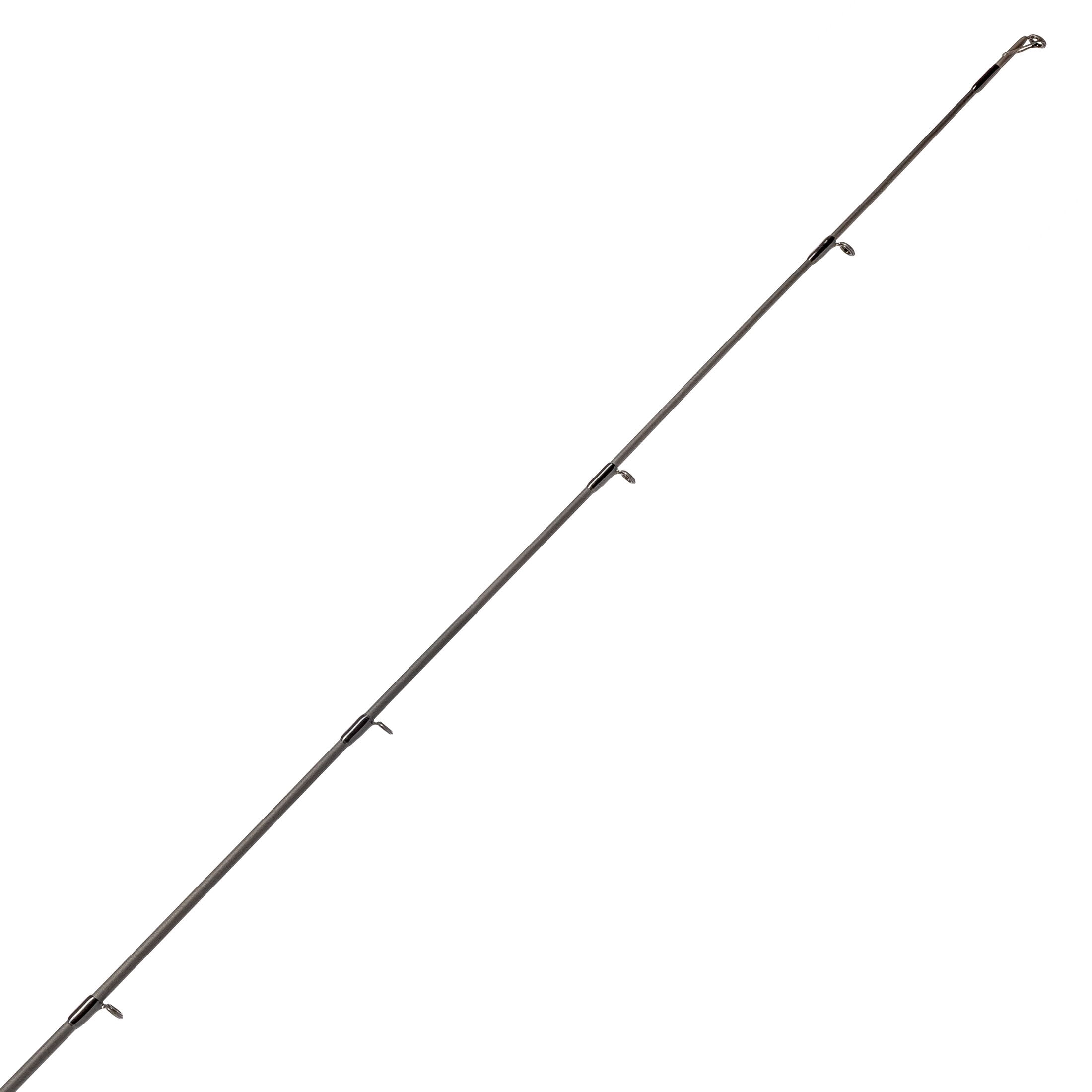 Lew’s LFS Spinning Fishing Rod, 6-Foot 10-Inch, 1-Piece Rod with Medium Power and Extra-Fast Action, LFS-X3 Blank, Cork Split-Grip, Fuji Concept O Guides, Comfort Plus Reel Seat, Blue/Black