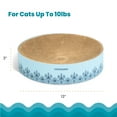 thumbnail image 6 of Catstages Scratch & Snuggle Cat Scratcher Bowl Blue, 6 of 7