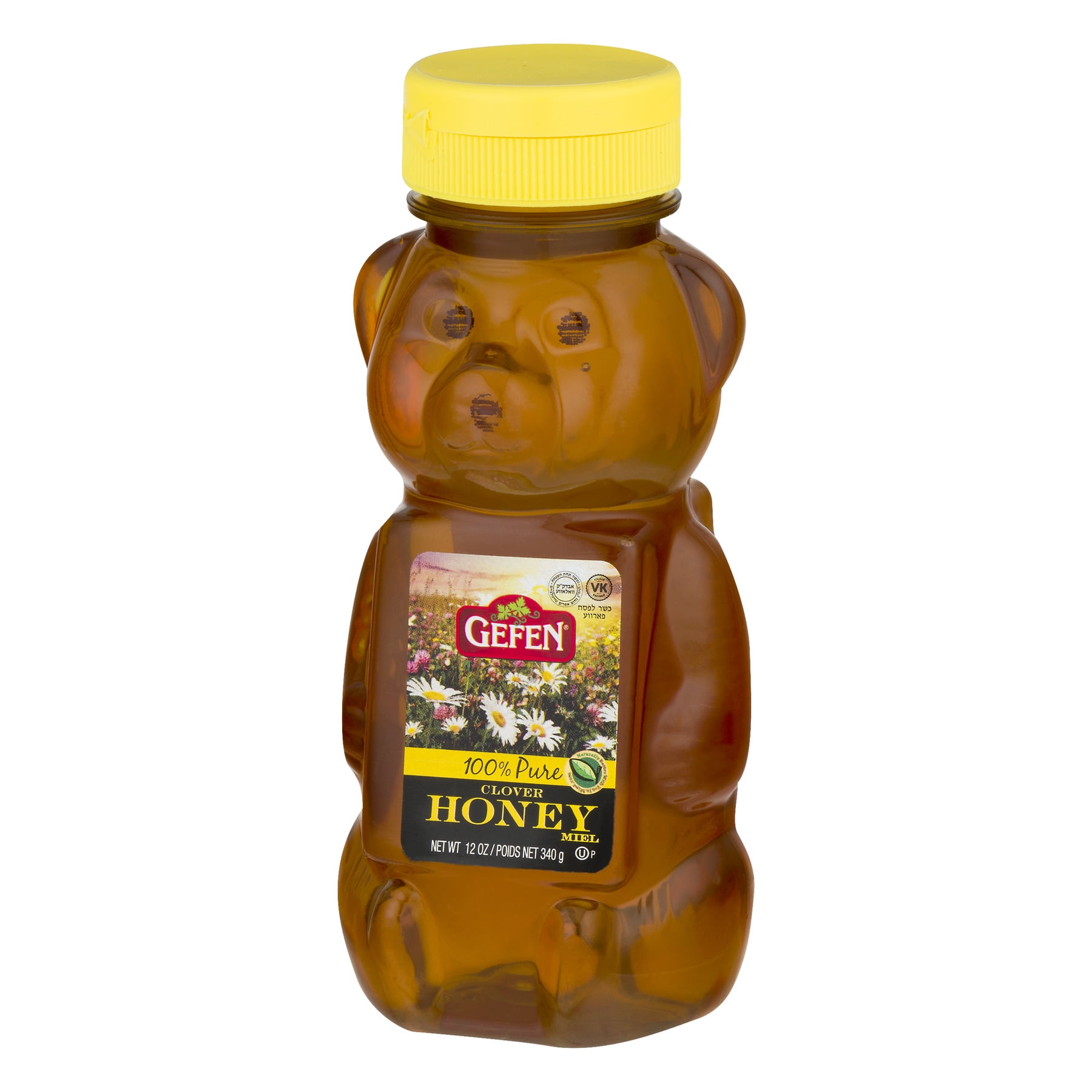 Gefen 100% Clover Honey Bear, 12oz - Walmart.com