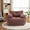 Brick Red, variant on JESTOP Bean Bag Chairs, Tufted Soft Stuffed with Filler, Fluffy and Lazy Sofa, Cozy Chair for Bedroom Living Room Dorm Apartment