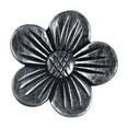 thumbnail image 2 of Dusknt Vintage Resin Flower Curtain Tieback, Magnetic Drapery Holdback Buckle, Decorative Window Curtain Holder for Home, Cafe and Balcony Decoration, 2 of 9
