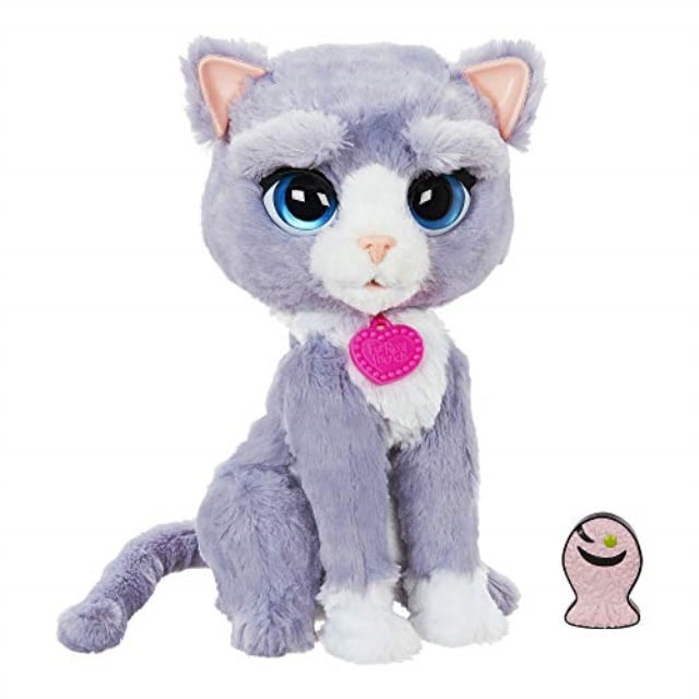 NEW FurReal Kami My Poopin' Kitty Interactive Plush Toy Treats Pet Birthday Gift 