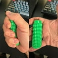 thumbnail image 6 of Spiky Grippie Stim Keychain, Calming Fidget Keychain for Anxiety Relief, Hard Spiky Massagefor Stress Reduction and Focus Red, 6 of 6