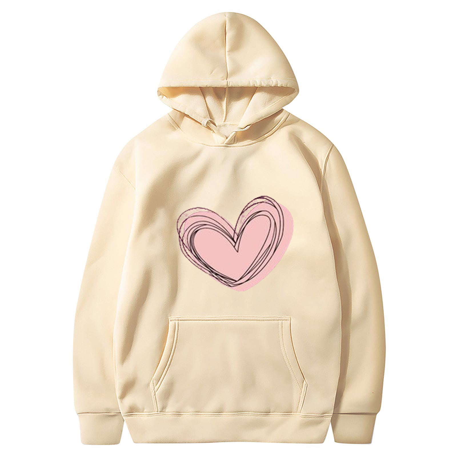 Hoodies Woman Autumn Winter Hoodie Sweatshirt Pullover Tops Long Sleeved Comfortable