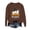 Brown, variant on Halloween Sweatshirts for Women Crewneck Lightweight Halloween Shirts Women Pumpkin Season Pumpkin Ghost Sweater Blouses Pullover Top Halloweens Great Gift for Her