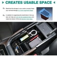 thumbnail image 2 of Canvcle Center Console Organizer for Mazda CX-30 CX30 2020-2025 Accessories Armrest Storage Box Secondary Insert Tray with Black Anti-Slip Mat, 2 of 7