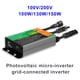 thumbnail image 3 of Riwesomey Rejilla Tie Micro Inverter 22-50V Convertidor de voltaje solar Impermeable Mejora profesional Reemplazo eléctrico al aire libre Herramientas eléctricas 150L CA 110V 130W Riwesomey TO010482-05, 3 of 6