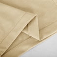 thumbnail image 5 of Summer Womens Cotton Shorts Solid Color Casual Shorts Elastic Waist Drawstring Straight Leg Shorts with Pockets Khaki,L, 5 of 5