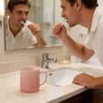 thumbnail image 6 of MIANHT Rinse Cup,Easy-To-Clean Toothbrush Cup , Toothpaste Holder Wide Opening Lightweight & Portable for Bathroom Countertop Or Travel, 6 of 6