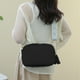 thumbnail image 4 of Bolso bandolera pequeño de PU de gran capacidad para niñas con un solo hombro Negro, 4 of 5