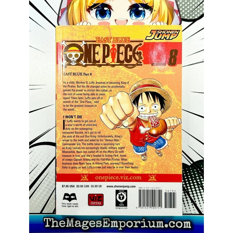 One Piece One Piece, Vol. 8, Book 8, (Paperback) - Walmart.com