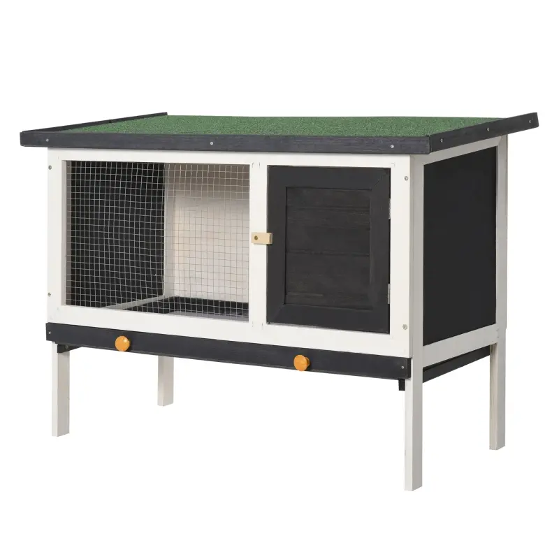 Dog Crate, Bunny Cage,Spacious Pet House,Wood Rabbit Hutch, Black,Green,White Pet Playpen,Metal,Wood Chicken Coop, Pet Supplies Pens & Hutches