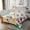 Purple Yellow Blue, variant on YST Colorful Polka Dots Quilt Set Abstract Geometry Bedspread Set Twin Size Modern Rainbow Circle Bedspread Sets Cartoon Circles Rounds Coverlet Set Christmas Themed Decor