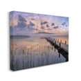 thumbnail image 2 of Stupell Indtries Misty Lake Dock Landscape Summer Sunset Tall Grass,48 x 36,Design by Mike Calascibetta, 2 of 5