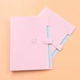 thumbnail image 4 of Plastic A4 Multi-Layer Classified Folders Pink 32.5x24cm for School Office Protecting from Dust 2Pcs, 4 of 4
