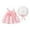 C49/Pink, variant on XIYON Girls Summer Dress Baby Girl Tutu Summer Dress Sleeveless Floral Print Backless Princess Dresses Casual Bow Swing Sundress With Straw Hat Beachwear Classic