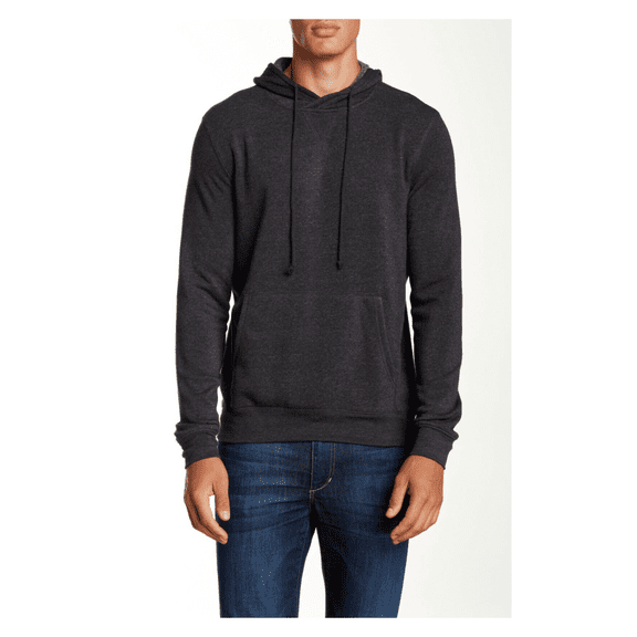Threads 4 Thought ,Drawstring Pullover Hoodie, CARBON ,M