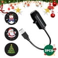 thumbnail image 4 of Christmas Projector Light USB Powered Holiday Atmosphere Snowflake Santa Claus Snowman Projection for Wall and Ceiling Home Party Decoration, 4 of 8