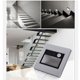 thumbnail image 1 of Al Aire Libre 1.5W Llevó El Oro Escalera De Inducción Lámpara De Pared De La Lámpara Empotrada-blanco Frío Cola Empotrado en la pared del LED, 1 of 7