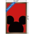 thumbnail image 3 of Disney Mickey Mouse - Minimalist Ears Wall Poster, 14.725" x 22.375", Framed, 3 of 3