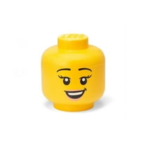 LEGO Storage Products: 40320803 Large Head Yellow - Happy Girl