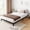 6"TWIN XL, variant on 6 Inch California King Metal Platform Bed Frame, No Headboard, Low Profile, No Box Spring Needed, Black