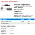 thumbnail image 2 of Upstream Air Fuel Ratio Sensor - Compatible with 2007 - 2009 Nissan Altima Sedan GAS 2008, 2 of 2