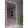 thumbnail image 5 of Paris Mirror Dimmable Hollywood Rectangle Wall Mirror, 5 of 8