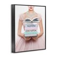 thumbnail image 3 of Stupell Industries Glam Fashionista Girl & Books Black Framed Giclee Art, 11 x 14, by Amanda Greenwood, 3 of 8