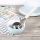 thumbnail image 1 of Cuchara Para Helado, Premium Acero Inoxidable MecáNico Cookie Cuchara MelóN Baller Con Disparador Para Helado Frutas Galletas De Mash AlimentacióN Cuchara Cocina Bola(6.8CM-Off-white) Ecomeon no, 1 of 3