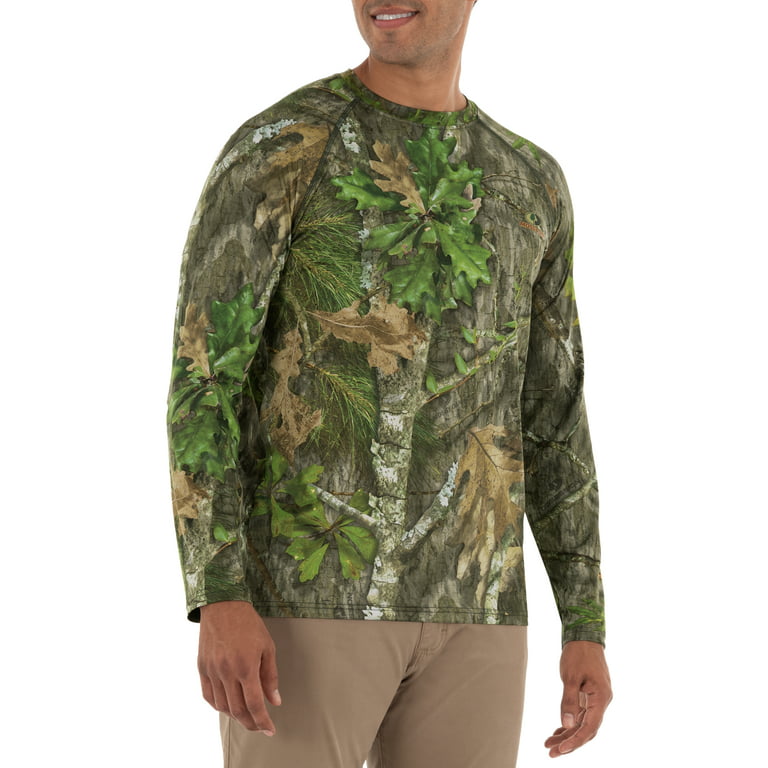 Mossy Oak No Fly Zone Camo Long Sleeve Shirt UVF XL 46/48 New