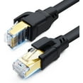 thumbnail image 1 of CAT 8 Ethernet Cable 82ft, Indoor & Outdoor, High Speed 40Gbps 2000MHz SFTP Internet Cable with Gold Plated RJ45, 1 of 5