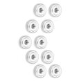 thumbnail image 4 of LAFGUR Écrous de Pouce Nourris, 10 Pcs/ensemble Écrou Moleté, Écrou de Poignée, Fournitures de Réparation Remplacement pour Fixation Accessoires de Fixation, 4 of 8
