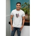 thumbnail image 3 of 4th of July Meowica Americat Patriot Mens T Shirt, 3 of 5