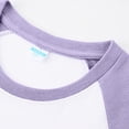 thumbnail image 5 of NIEWTR Boys T Shirts Short Sleeve Tees Cotton Crewneck Soft Basic Summer Top Solid Toddler Kids Tee Shirt（Light Purple,2-3 Years), 5 of 8