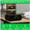 thumbnail image 3 of Radio Bloosom Reloj Fm/am Despertador Digital Para El Dormitorio, 3 of 4