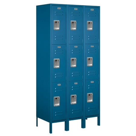 Penco Stadium Locker - Salsbury Industries 3 Tier 3 Wide Employee Locker