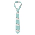 thumbnail image 3 of Rocae French Bulldog Taking a Bath for Soft and Comfortable Men's Tie Necktie Wedding Business, 3 of 5