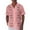 BH34-Pink, variant on Lumtrix Mens Short Sleeve Cuban Camp Guayabera Shirt Hippie Summer Beach Button Down Shirts Yellow 2XL