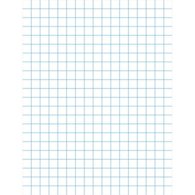 school smart graph paper 8 1 2 x 11 inches 1 4 inch rule white pack of 500 walmart com