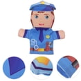 thumbnail image 2 of Interactive Story Telling Finger Puppet Colored Stuffed Finger Toy Performance Prop, 2 of 9