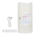thumbnail image 2 of Lámpara de vela eléctrica sin llama exquisita luz de proyector LED para dormitorio fiesta decoración de cumpleaños ANGGREK Otros, 2 of 8