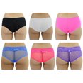 thumbnail image 3 of Just Intimates Boylegs / Panties for Women (Pack of 6) (Medium), 3 of 3