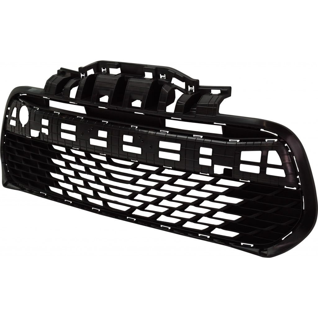 For Kia Rio 2018 2019 2020 Bumper Grille | Front | Textured Dark Gray | LX/S | Hatchbacl/Sedan | CAPA | Replacement For KI1036141 | 86561H9020