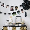 thumbnail image 4 of Cheerland Gold Graduation Cap Garland and Magnet Photo Clip Kit, 2 Pieces, 4 of 7