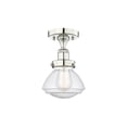 thumbnail image 2 of Innovations Lighting - Olean - 1 Light Semi-Flush Mount In Art Deco Style-8.25, 2 of 5