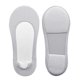 thumbnail image 1 of Xiao Hua 3 pares de calcetines invisibles para mujer - Tobilleros bajos antideslizantes - Calcetines invisibles para uso casual y formal - Suaves y elásticos, color gris, 1 of 2